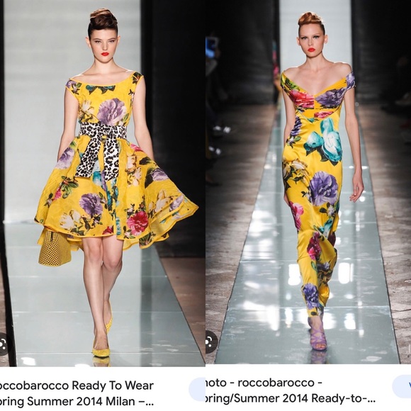 🎊HP🎉 Roccobarocco floral mini dress - Picture 8 of 8